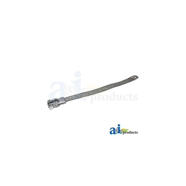 Ground Strap, 13", 2 Ga. 8" x2" x0.5"